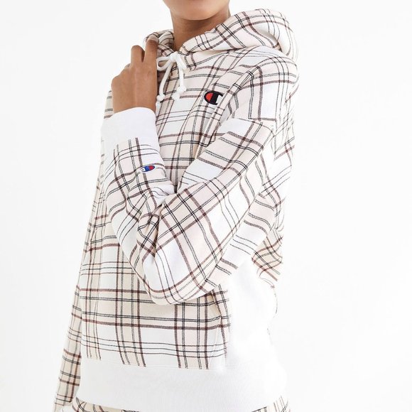 Plaid Hoodie Xs 
